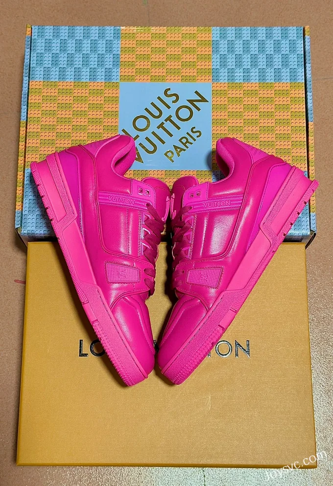 Louis Vuitton Pink Sneakers Size 36-45