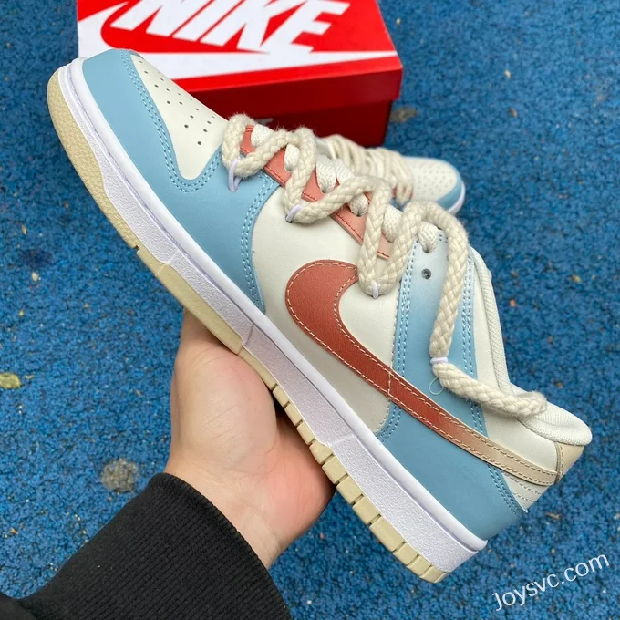 Nike Dunk Low Retro Coast White Blue Brown DV0831-003