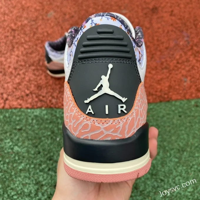 Air Jordan 3 Cherry Blossom 441140-100 White Pink