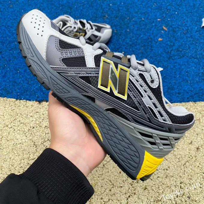 NB 1906 Black Grey Yellow New Balance 1906R Retro Running Shoes M1906NA