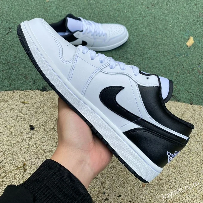 Air Jordan 1 Low 553558-132 Black White Panda