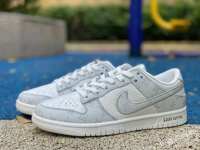 Nike Dunk x Louis Vuitton White Grey FC1688-183