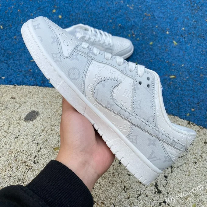 Nike Dunk x Louis Vuitton White Grey FC1688-183