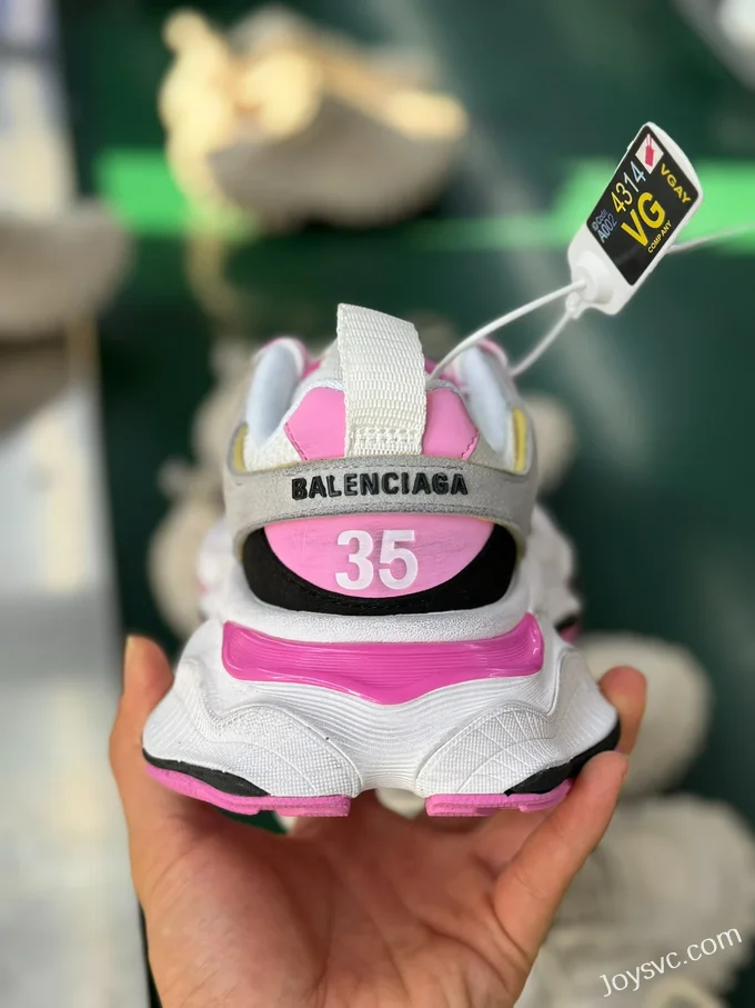 Balenciaga Cargo White Grey Pink Sneakers