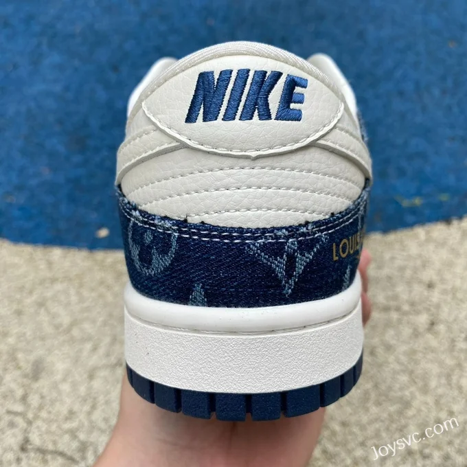 Nike Dunk x Louis Vuitton White Blue FC1688-163