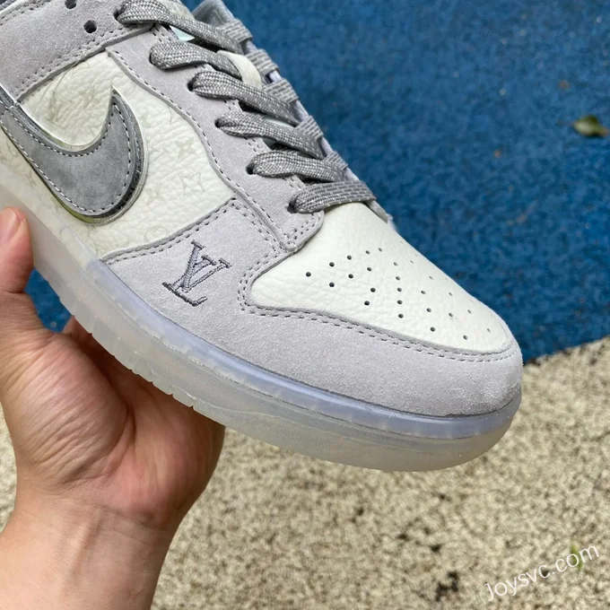 Nike Dunk x Louis Vuitton White Grey CR8033-502