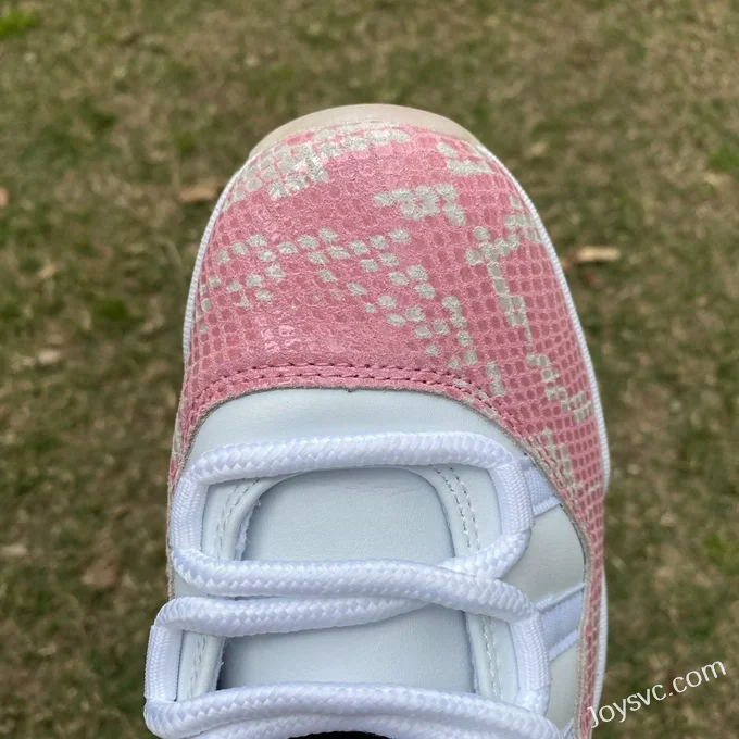 Air Jordan 11 Low Pink Snake AH7860-106