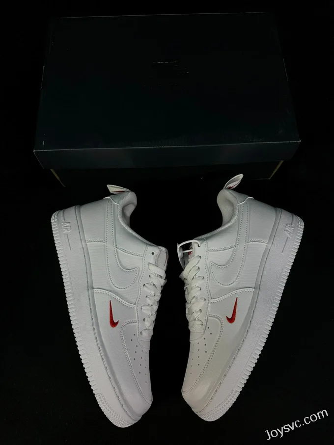 Nike Air Force 1 Low White Red Hook FZ7187-100