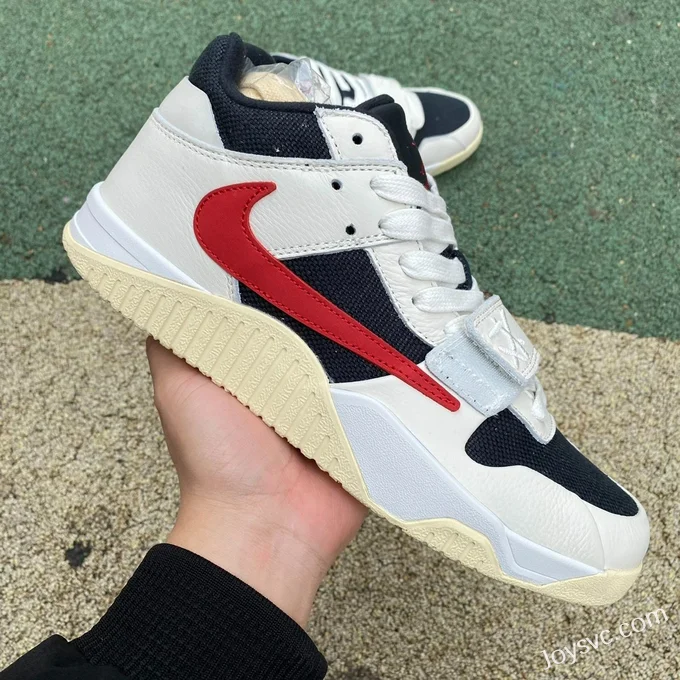 Travis Scott x Jordan Cut The Check FZ8117-101 White Black Red S2 Version