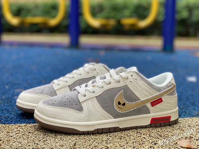 Nike Dunk Low x Supreme Beige Grey XD6188-024