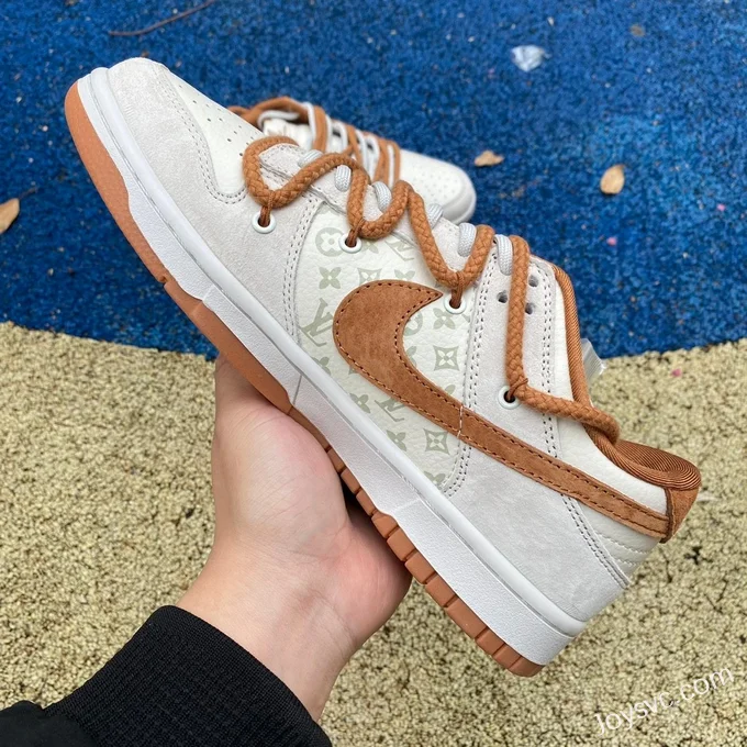 Nike Dunk x Louis Vuitton White Brown FC1688-185