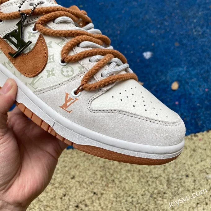 Nike Dunk x Louis Vuitton White Brown FC1688-185