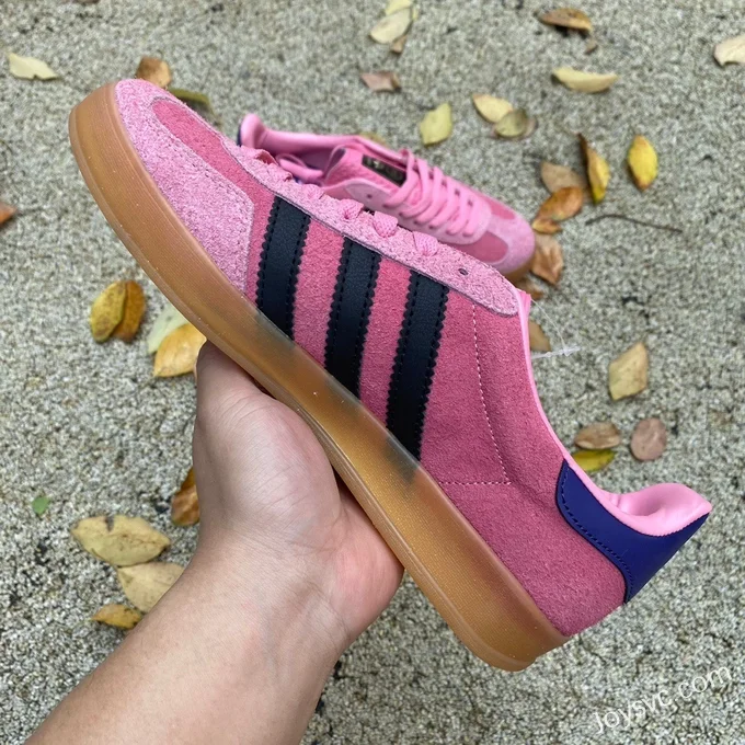 Adidas Originals Gazelle Pink Blue Retro Sneakers IE7002