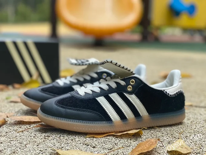 Wales Bonner x Adidas Samba Black White Retro Sneakers ID0580