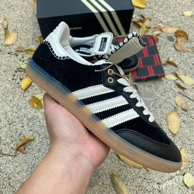 Wales Bonner x Adidas Samba Black White Retro Sneakers ID0580