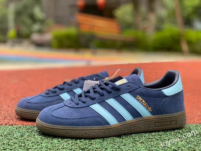 Adidas Handball Blue Brown Retro Sneakers BD7633