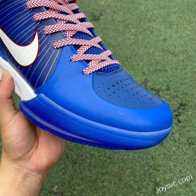 Nike Zoom Kobe 4 Proto - Blue Red Basketball Shoes