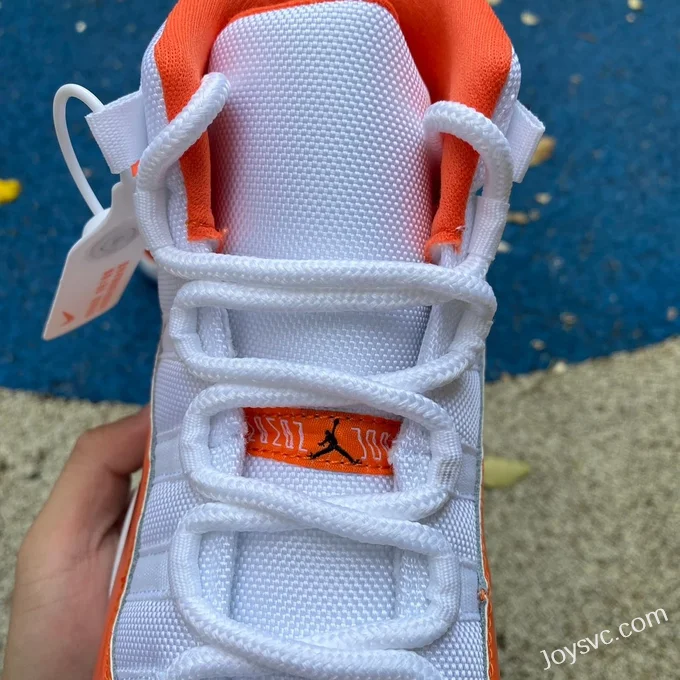 Air Jordan 11 White Orange High 378037-002