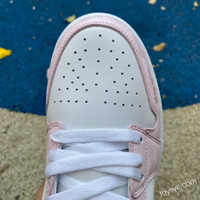 Air Jordan 1 Low FQ9112-100 White Pink Sand Frozen