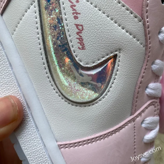 Air Jordan 1 Low FQ9112-100 White Pink Sand Frozen