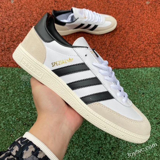 Adidas Handball Spezial Beige Black Retro Sneakers IF3741