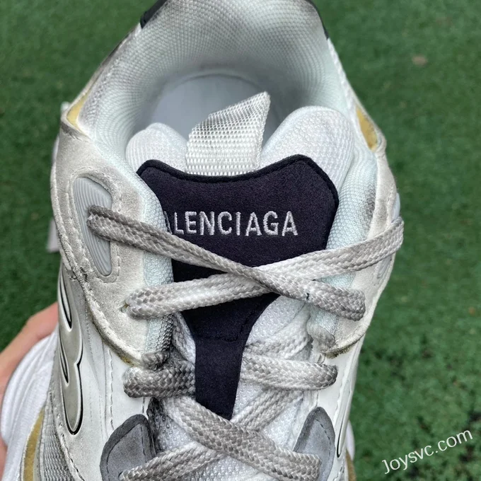 Balenciaga Cargo White Grey Yellow Sneakers