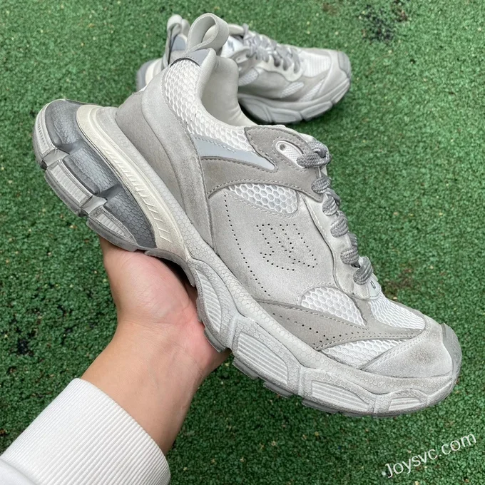 Balenciaga 3XL White Grey Mesh CEO Version Vintage Dad Shoes