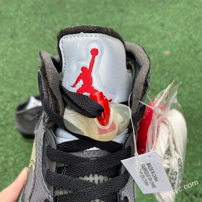 OFF-White x Air Jordan 5 CT8480-100 Black