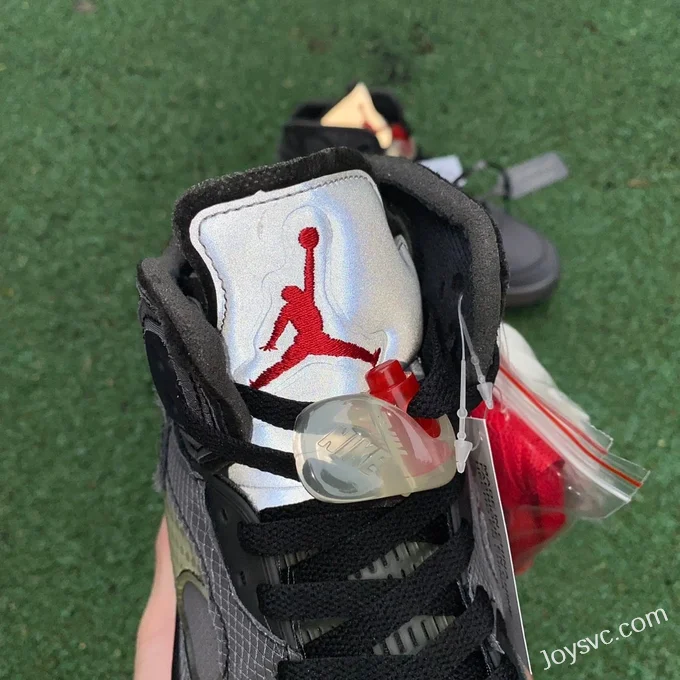 OFF-White x Air Jordan 5 CT8480-100 Black