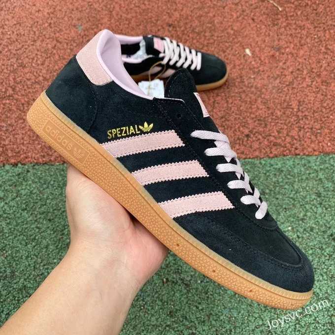 Adidas Handball Spezial Black Pink Retro Sneakers IE5897