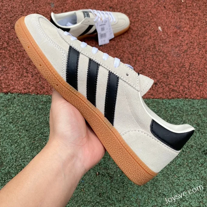 Adidas Handball Spezial Beige Black Gum Retro Sneakers IF6562