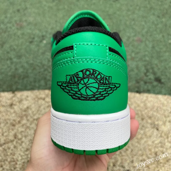 Air Jordan 1 Low 553560-065 Black Green DT Version