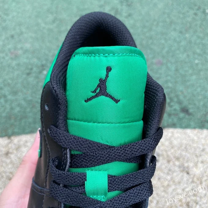 Air Jordan 1 Low 553560-065 Black Green DT Version