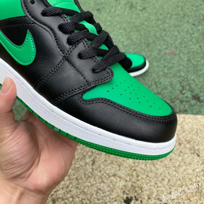 Air Jordan 1 Low 553560-065 Black Green DT Version