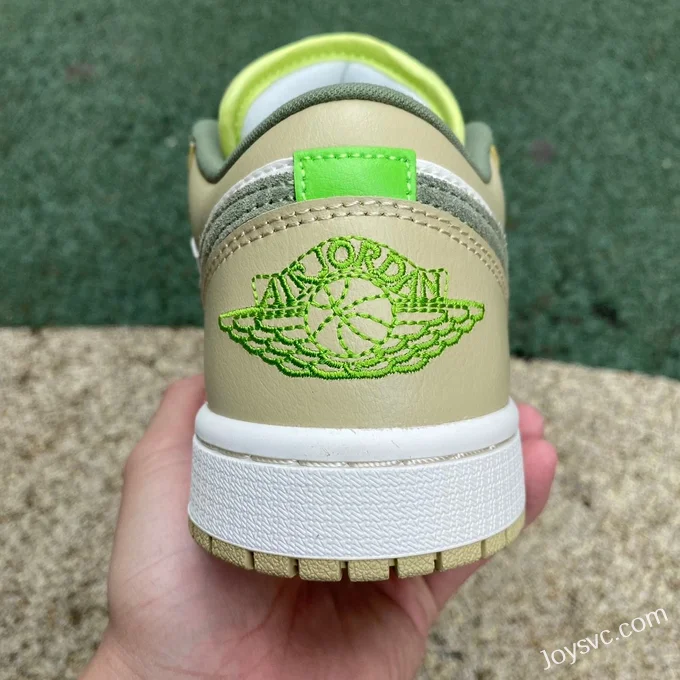 Air Jordan 1 Low CNY FD9906-131 White Green New Year Retro