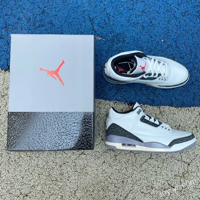 Air Jordan 3 Cement Grey CT8532-106