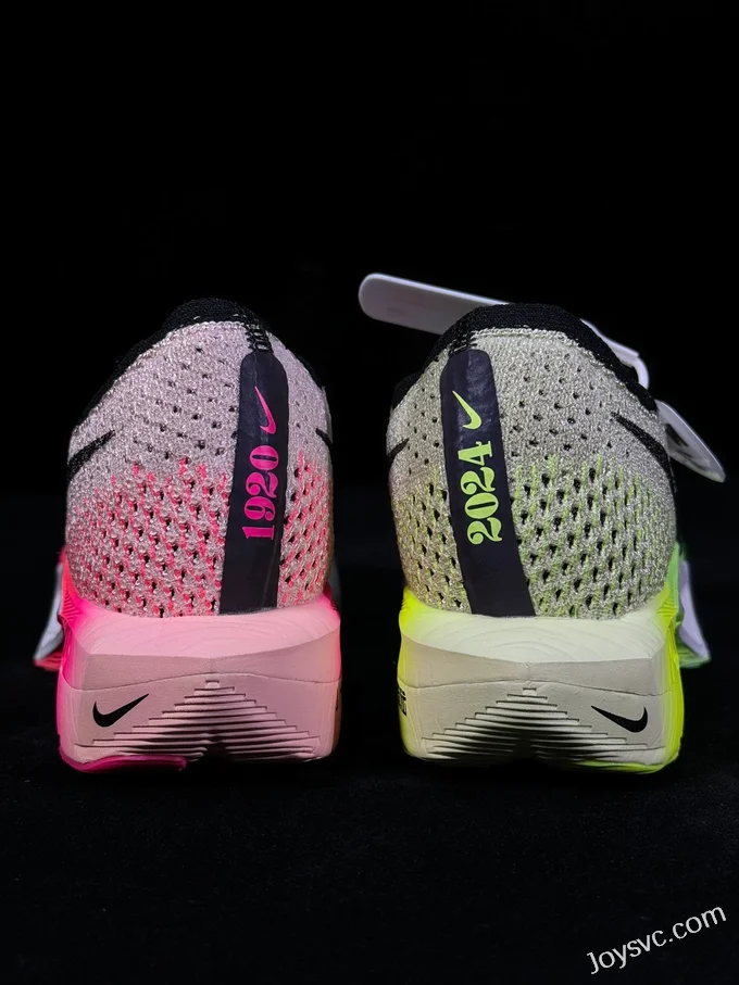 Nike ZoomX Vaporfly Next% 3 Green Pink Professional Running Shoes FQ8109-331