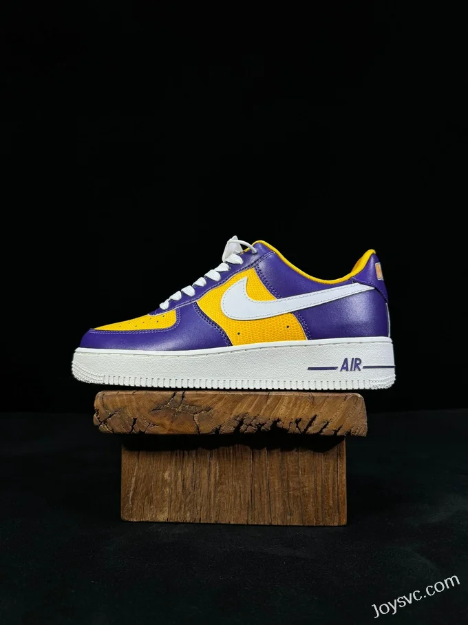 Nike Air Force 1 Low Lakers Purple Gold FJ1408-500