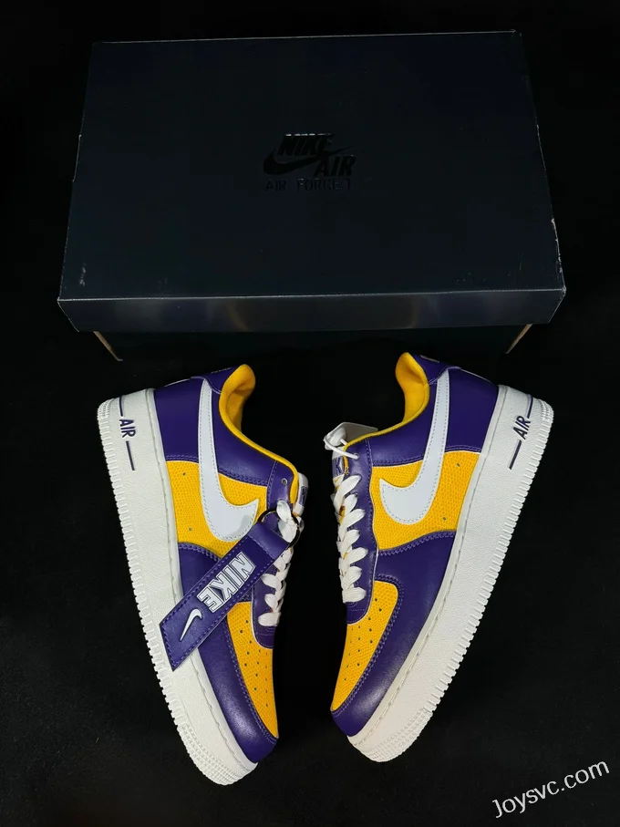 Nike Air Force 1 Low Lakers Purple Gold FJ1408-500