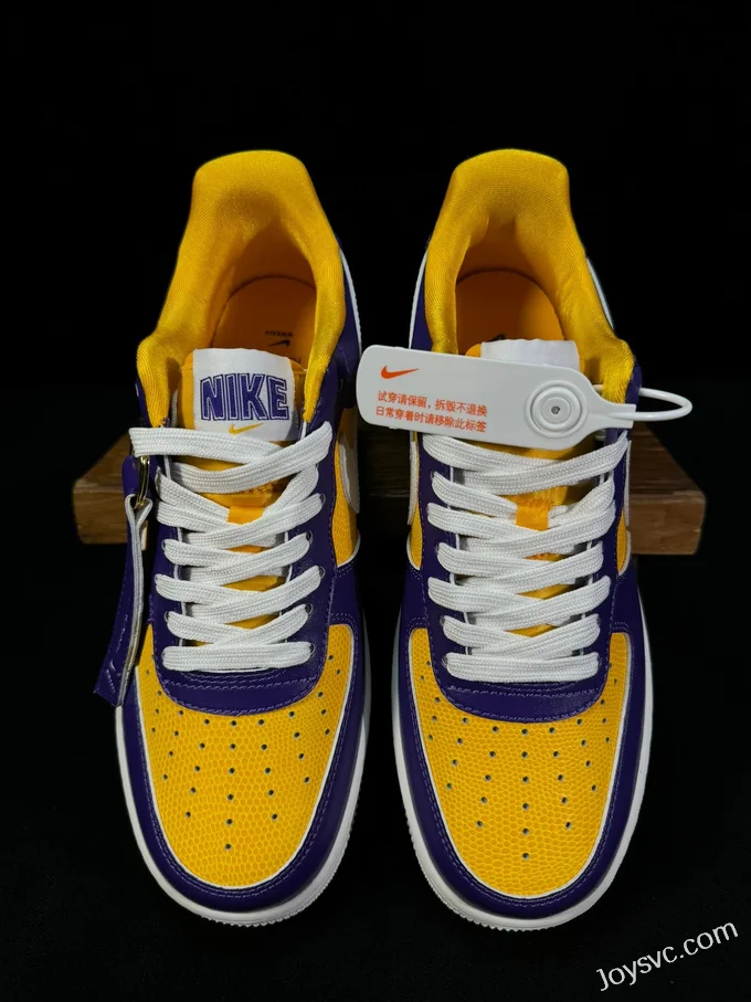 Nike Air Force 1 Low Lakers Purple Gold FJ1408-500