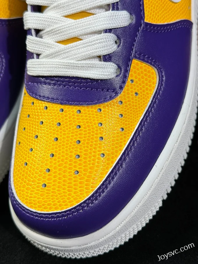 Nike Air Force 1 Low Lakers Purple Gold FJ1408-500