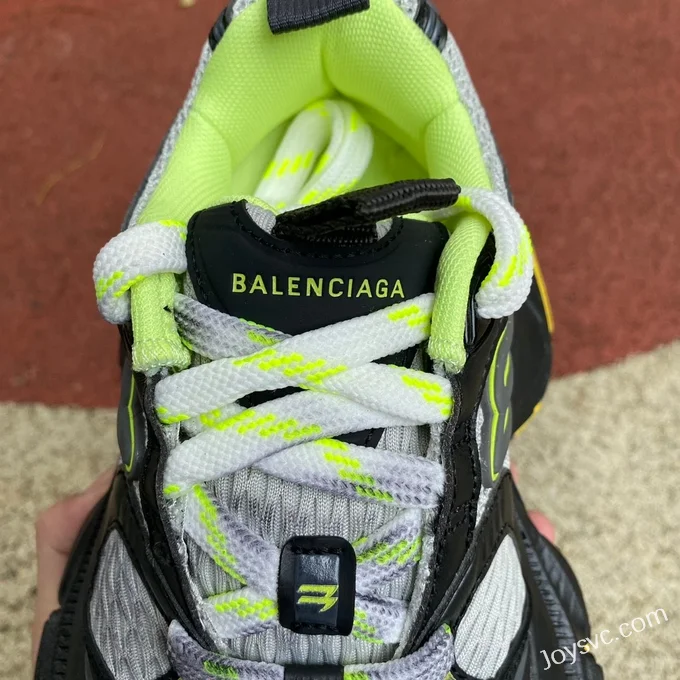 Balenciaga 10XL Black Grey Yellow Sneakers