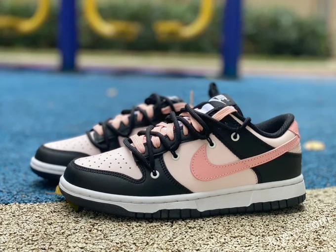 Nike Dunk Low Black Pink Retro CW1590-100