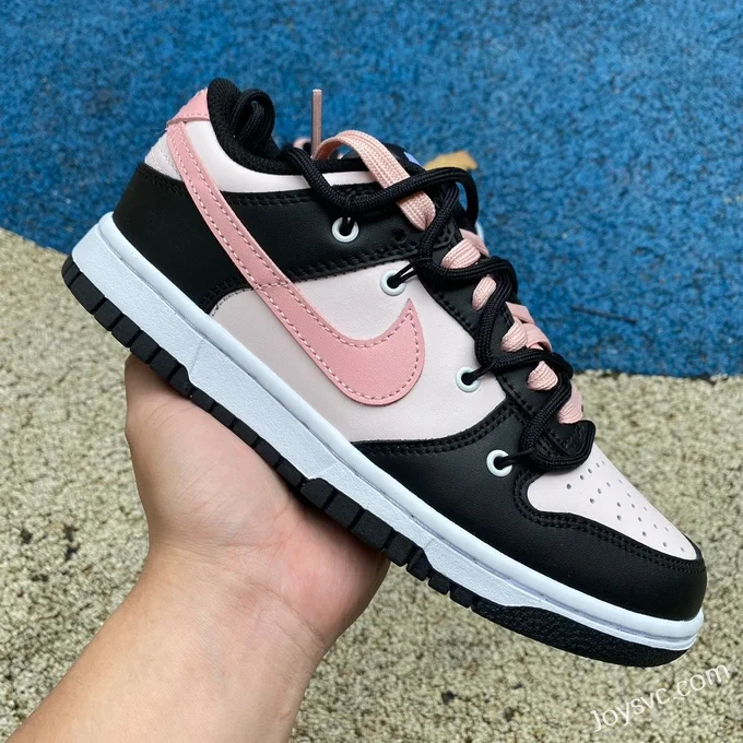 Nike Dunk Low Black Pink Retro CW1590-100