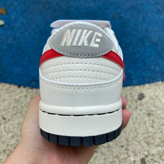 Nike Dunk Low x Supreme White Red DQ1098-333