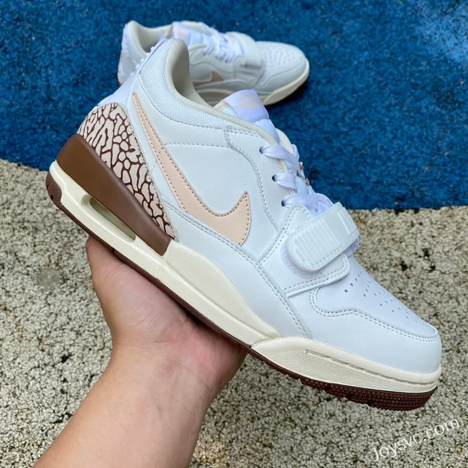 Air Jordan Legacy 312 Low FQ7827-100 White Pink Brown