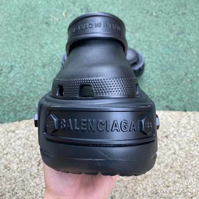 Balenciaga Black Crocs Vintage Dad Shoes