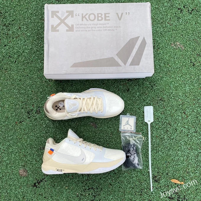 Nike Kobe x OFF-WHITE OW - Beige Basketball Shoes