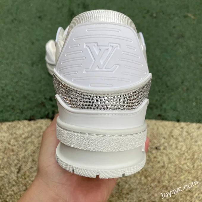 Louis Vuitton Trainer Crystal White Pure Version