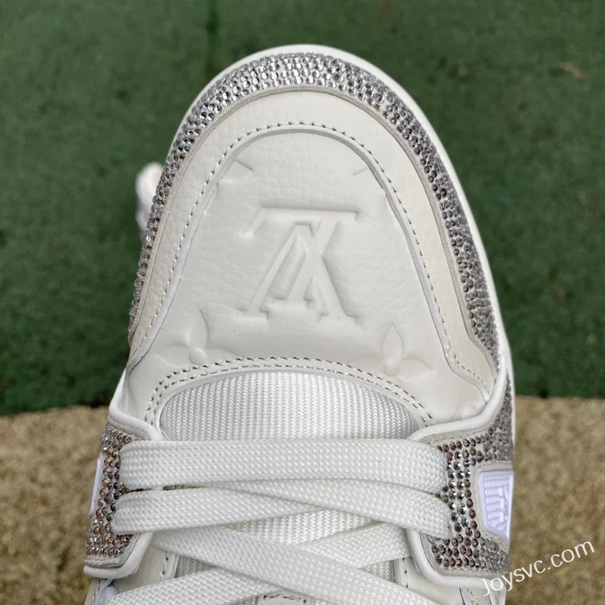 Louis Vuitton Trainer Crystal White Pure Version